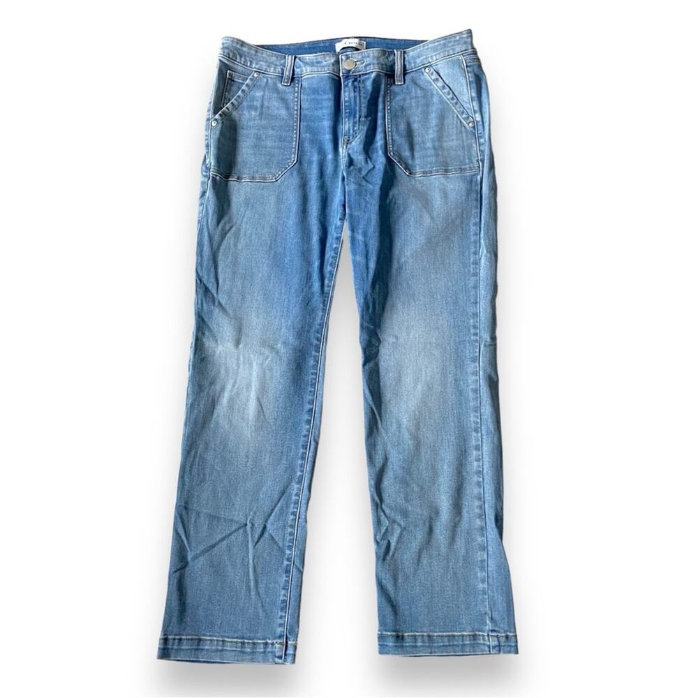 Lane Bryant Signature Fit Mid Rise Straight Jeans Light Wash Women’s Size 16 NWT